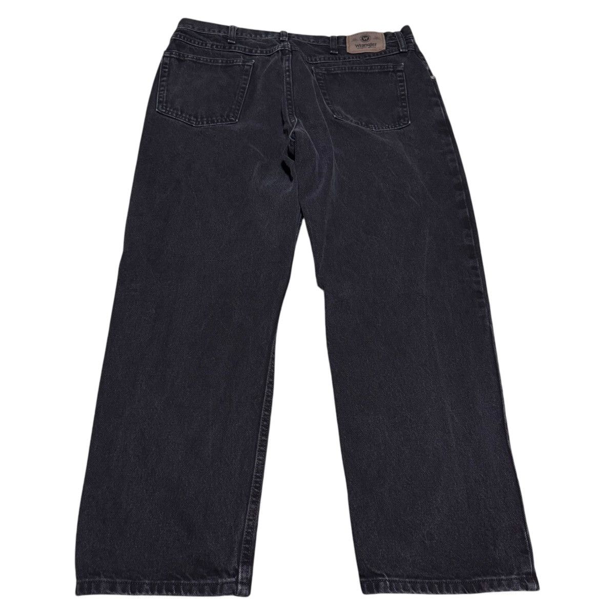 Vintage × Wrangler Wrangler Faded Relaxed Fit Black Jean Pants Men’s 38x29 Size US 38 / EU 54 - 3 Thumbnail