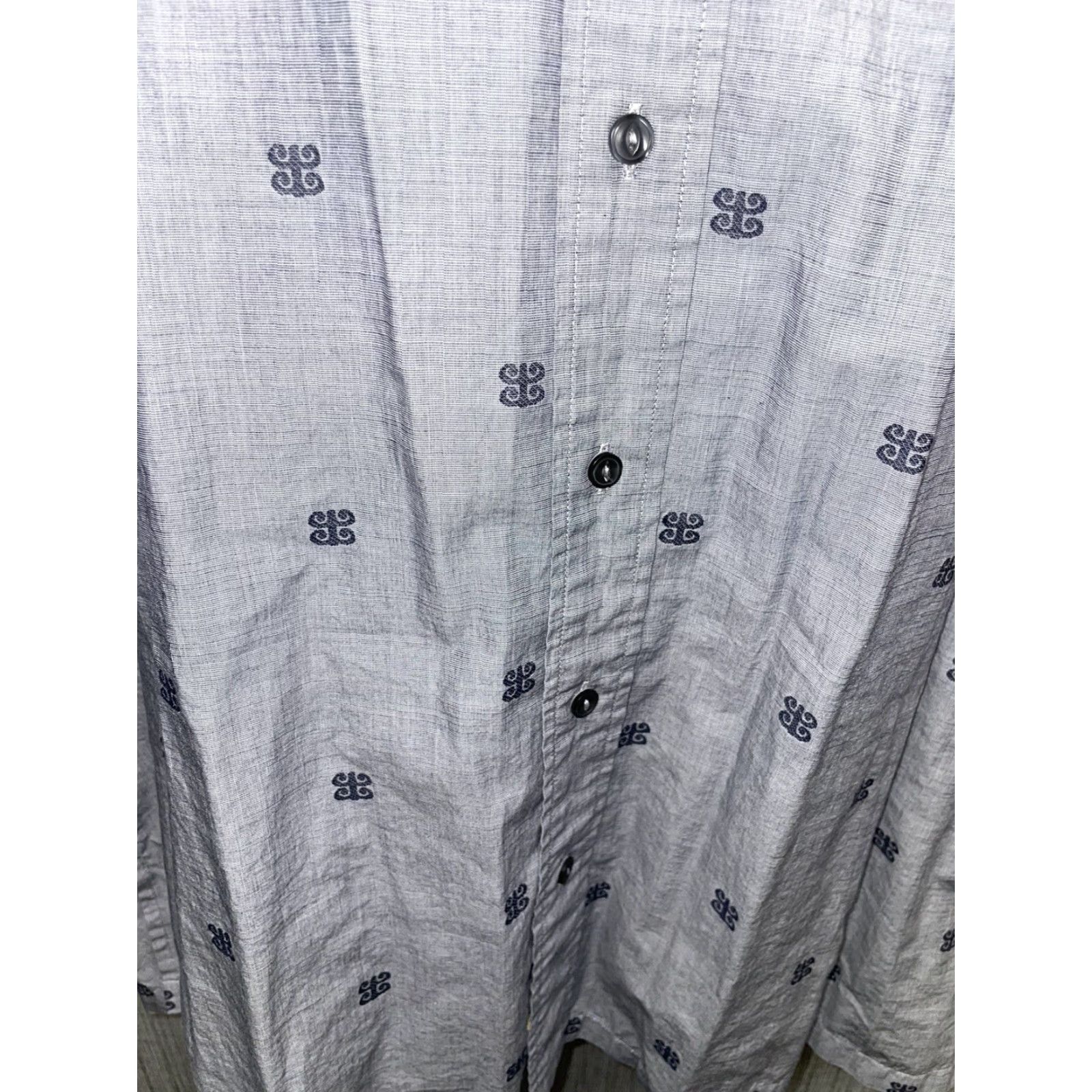 Reyn Spooner Reyn Spooner Shirt Mens XL Short Sleeve Graphic Blue 100% Cotton Classic Size US XL / EU 56 / 4 - 4 Thumbnail