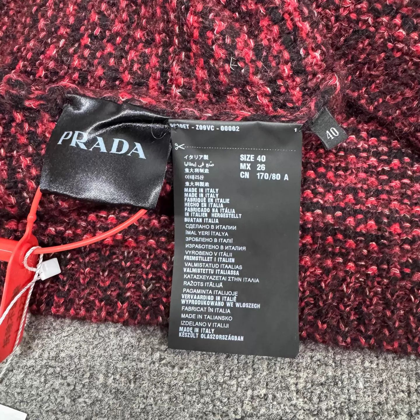 Prada Prada tweed knit cardigan 40 99 new Size S / US 4 / IT 40 - 6 Thumbnail