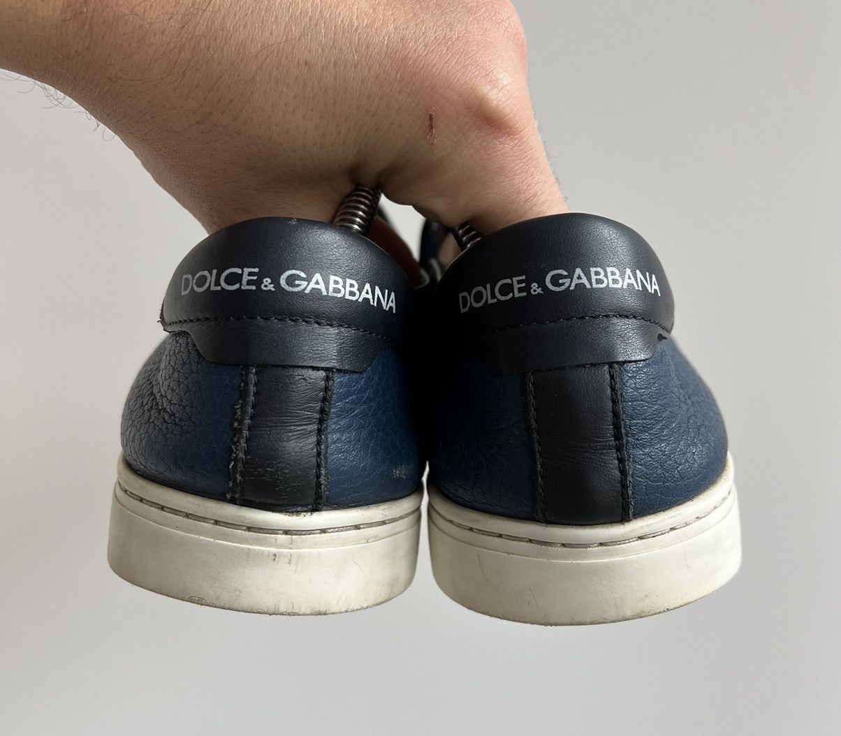 Dolce & Gabbana Dolce & Gabbana Slip On Leather Shoes Size US 9 / EU 42 - 13 Thumbnail