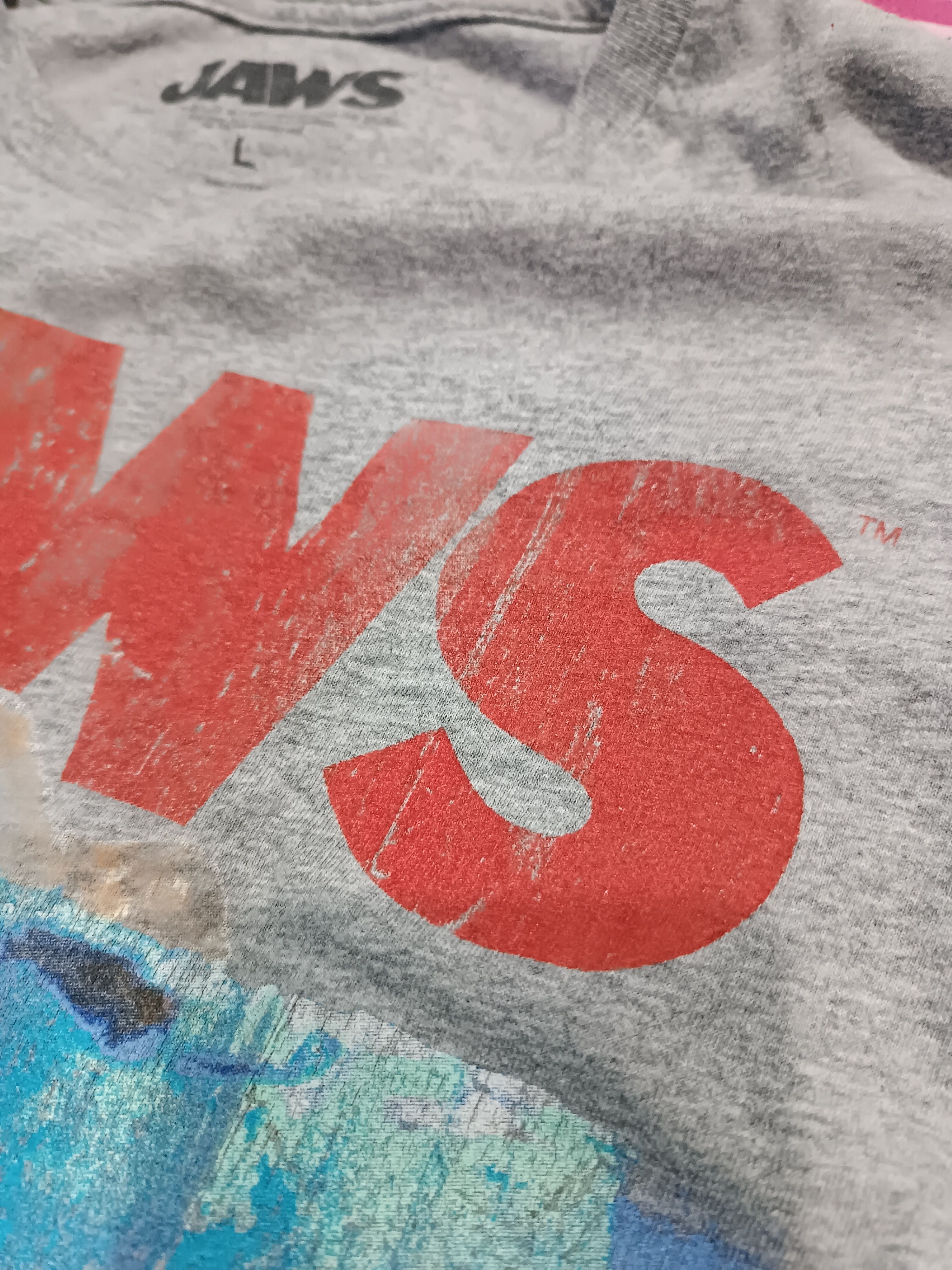 Other Vintage T-Shirt Jaws Movie Size US L / EU 52-54 / 3 - 7 Thumbnail