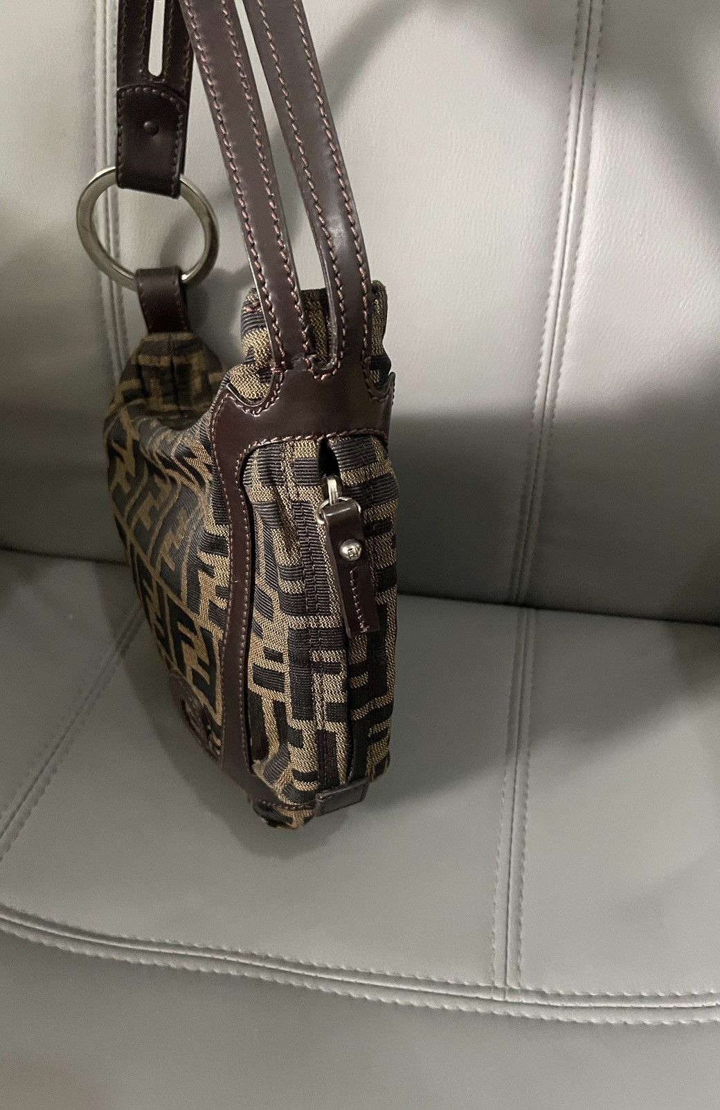 Fendi × Vintage Fendi Zucca Oyster Baguette Size ONE SIZE - 14 Thumbnail