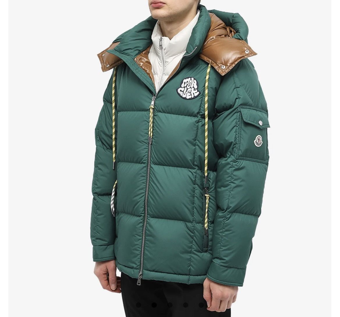 Mariveles Logo-Appliquéd Quilted Shell Hooded Down Jacket