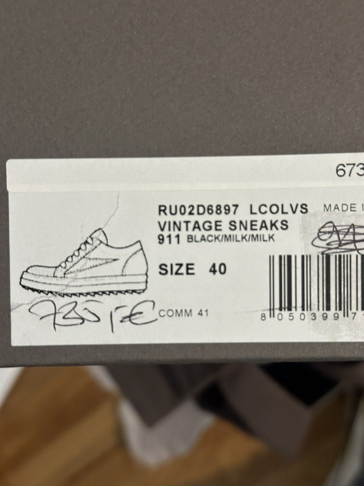 Rick Owens Rick owens vintage snks Size US 9 / EU 42 - 11 Thumbnail