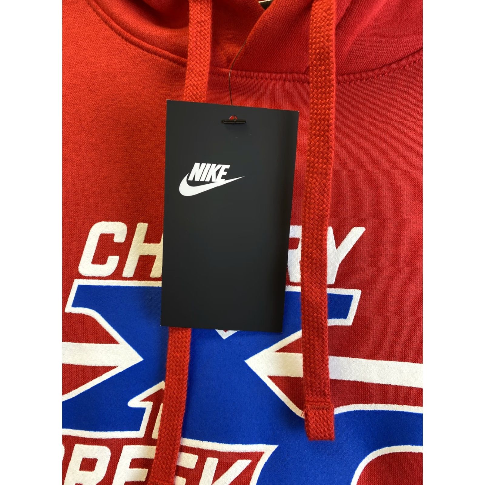 Nike Nike Pullover Hoodie Unisex Adults Size M Red University Logo Swoosh Pocket Sportswear Size US M / EU 48-50 / 2 - 6 Thumbnail