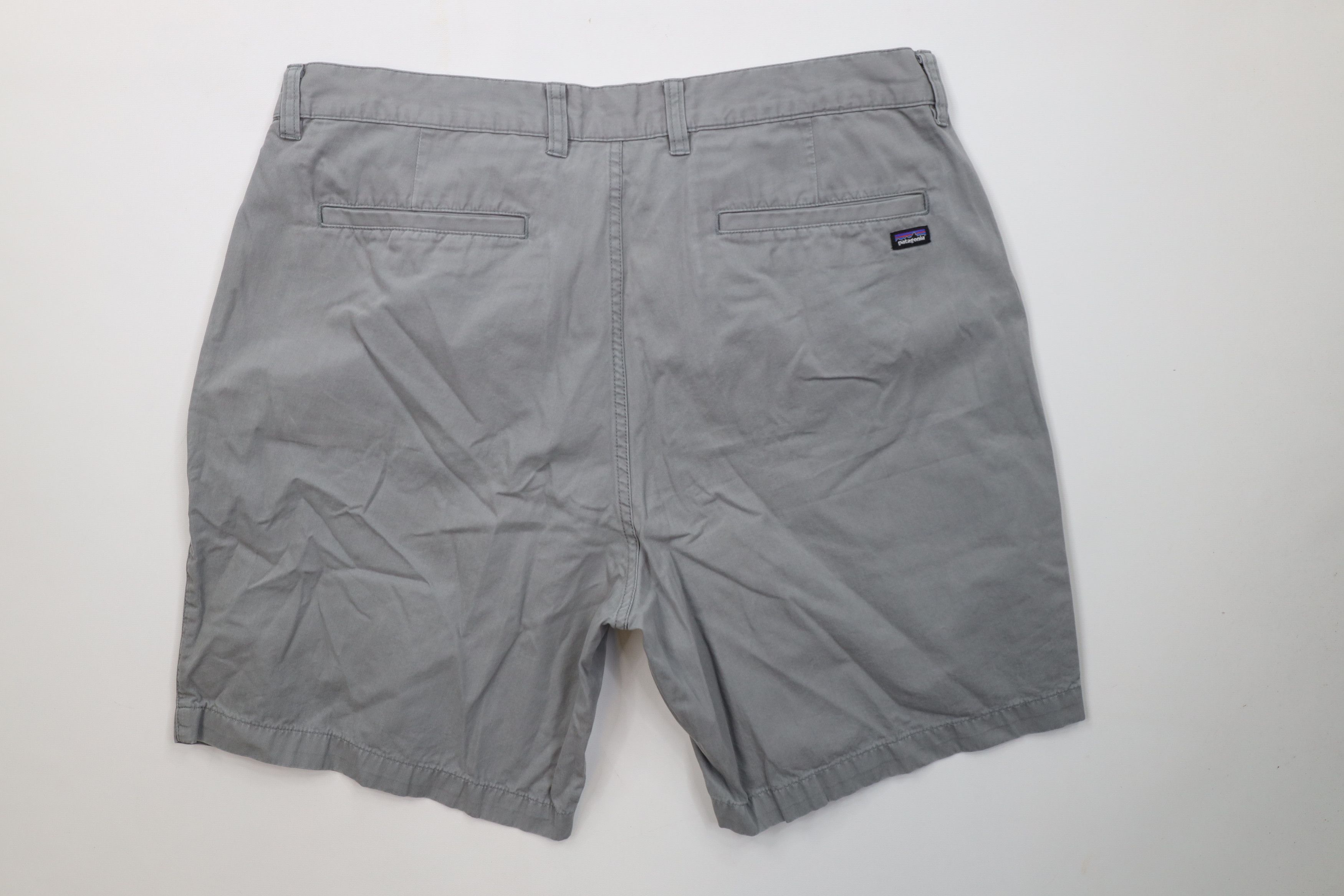 Patagonia Patagonia Above Knee Trekking Shorts Organic Cotton Gray Size US 36 / EU 52 - 8 Thumbnail