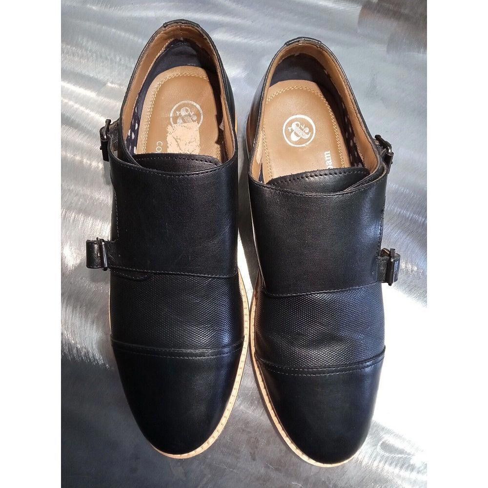 Designer Thomas & Vine Jc Thatcher Dbl Buckle Loafers Mens S 9.5 DS1 Size US 9.5 / EU 42-43 - 6 Thumbnail
