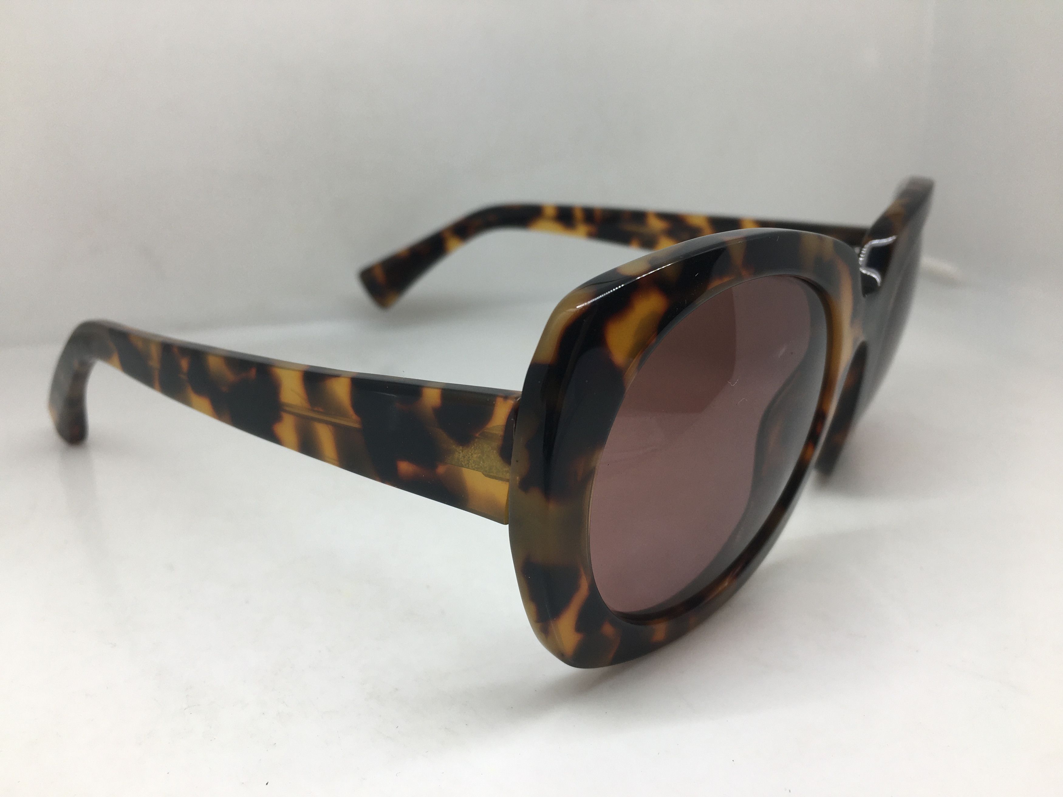 Vintage Doubleo Scaramanga Tortoise Acetate Oversize Sunglasses Size ONE SIZE - 2 Thumbnail