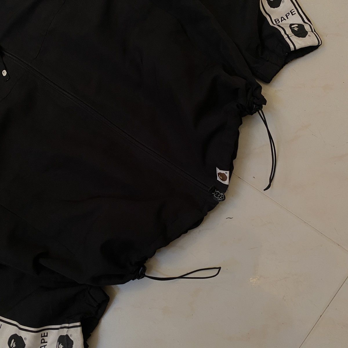 Bape Bape Summer 2018 Tape Line Track Jacket (Windbreaker) Size US S / EU 44-46 / 1 - 3 Thumbnail