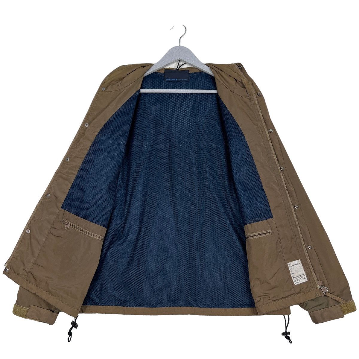 Issey Miyake 🔥 BLUE WORK SST TECH SURVIVAL JACKET Size US L / EU 52-54 / 3 - 12 Thumbnail