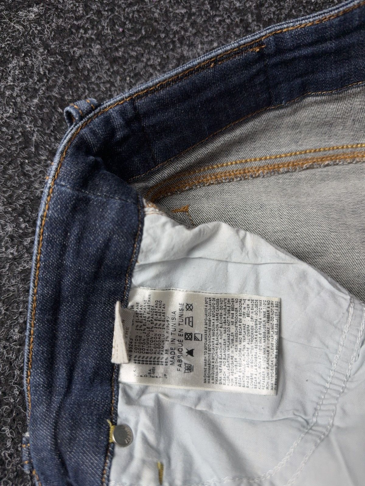 Diesel 00s Luxury Retro Diesel Grupee Skinny denim pants jeans Size 28" / US 6 / IT 42 - 9 Thumbnail