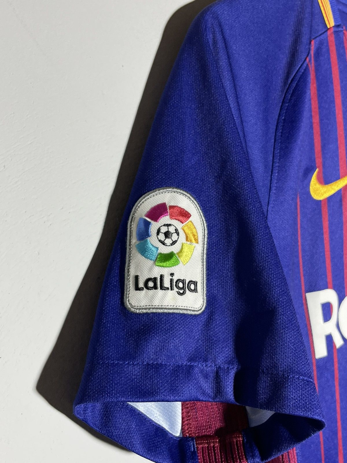 Nike F.C Barcelona Nike 2017/18 Home Y2k Streetwear Football Kit Size US S / EU 44-46 / 1 - 6 Thumbnail
