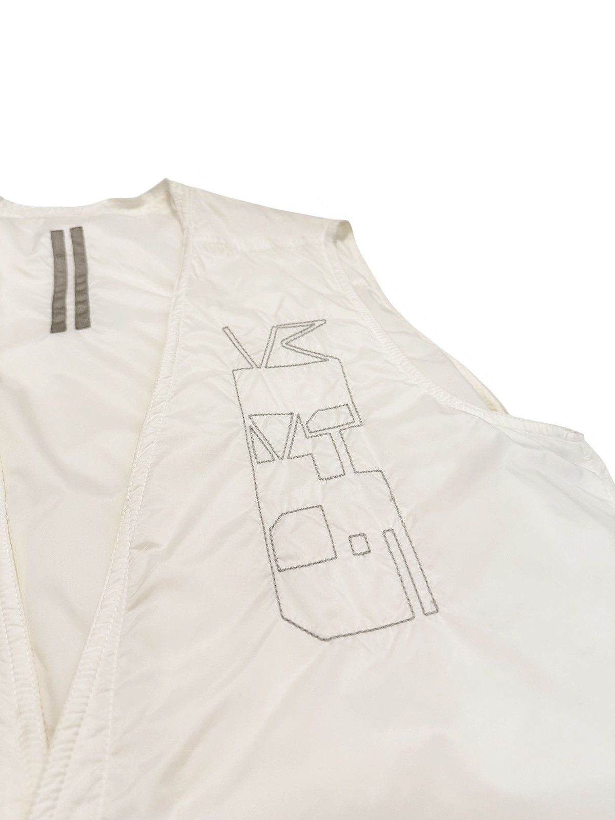 Rick Owens Drkshdw SL Outershirt Liner Puffer Vest Milk Size US S / EU 44-46 / 1 - 3 Thumbnail