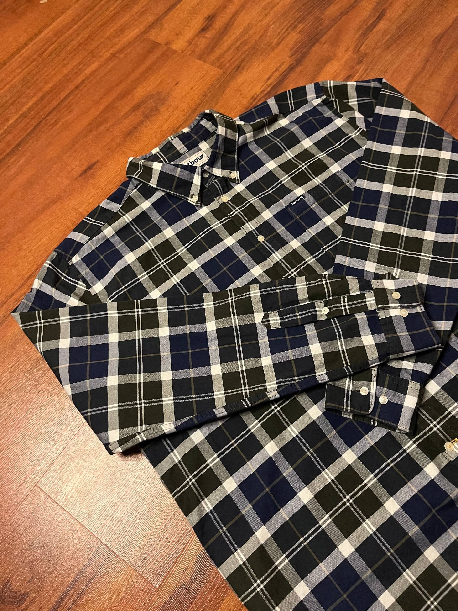 Barbour Vintage Barbour Plaid Shirt Size US XL / EU 56 / 4 - 3 Thumbnail