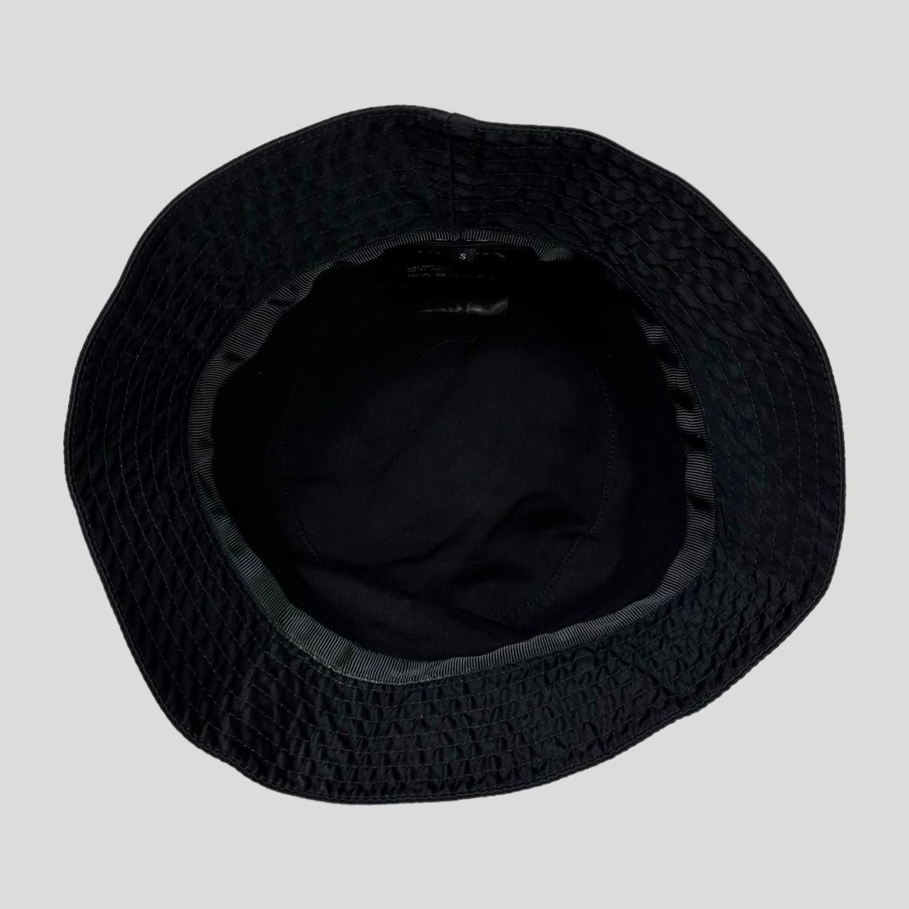 Prada Prada Milano 2020 Re-Nylon Rubber Logo Bucket Hat - S/M Size ONE SIZE - 3 Thumbnail