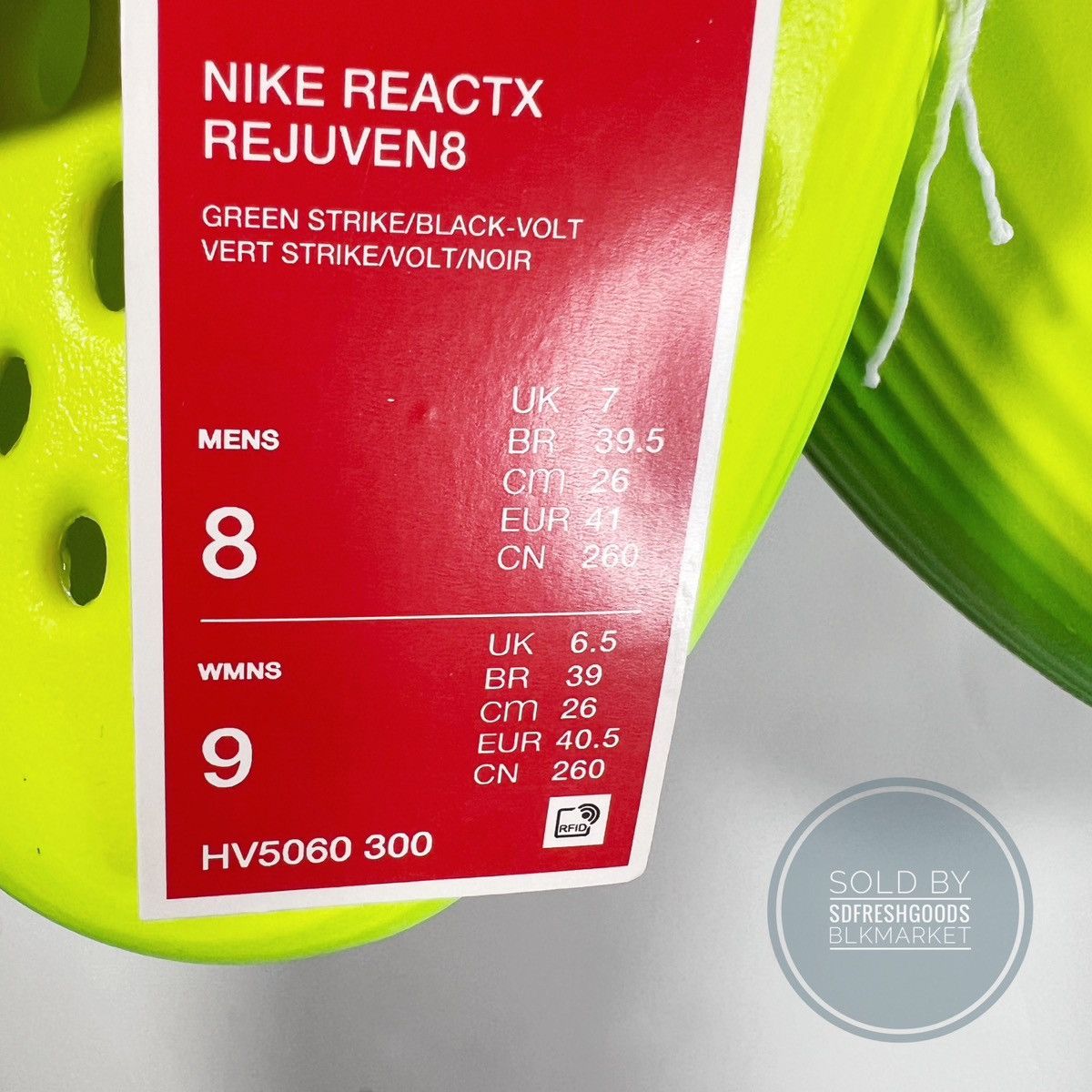 Nike Nike ReactX Rejuven8 Green Strike Size 8 Size US 8 / EU 41 - 6 Thumbnail