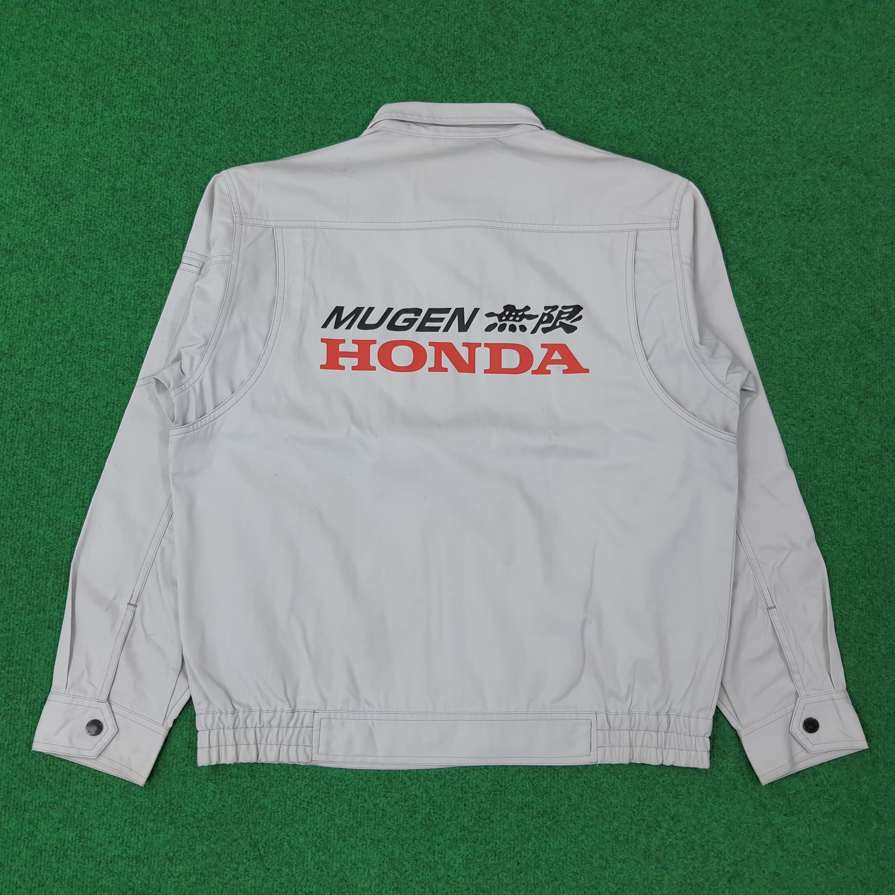 Japanese Brand Vintage Mugen Honda Motorsports Custom Logo Jacket C268N22 Size US M / EU 48-50 / 2 - 1 Thumbnail