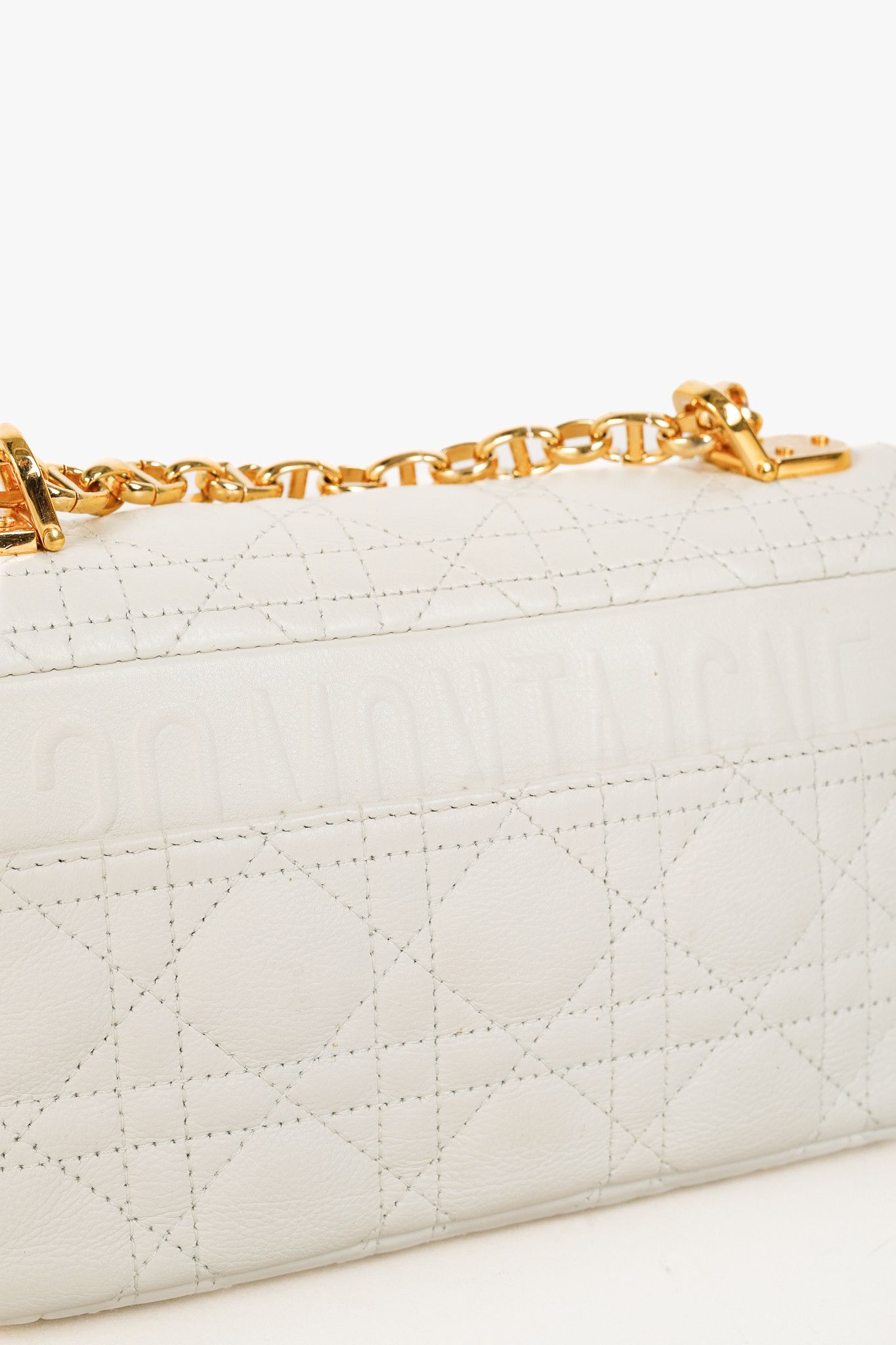 Dior Christian Dior Small Dior Caro Cannage Calfskin Crossbody Size ONE SIZE - 10 Thumbnail