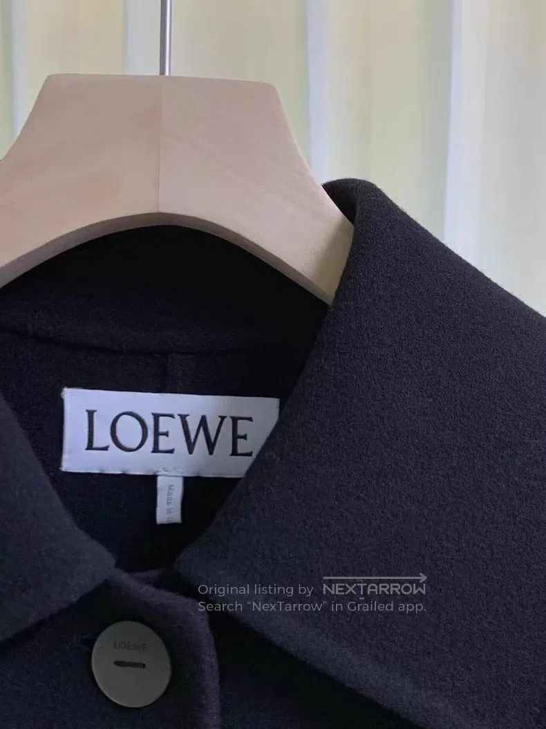 Loewe Loewe Wool Coat Size XXS / US 00 / IT 34 - 3 Thumbnail