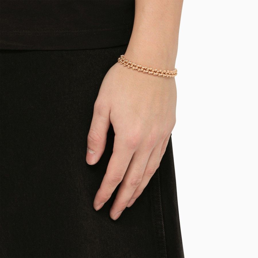 Emanuele Bicocchi o1d2blof0225 Size: M / Knots Bracelet in Gold Size ONE SIZE - 2 Thumbnail