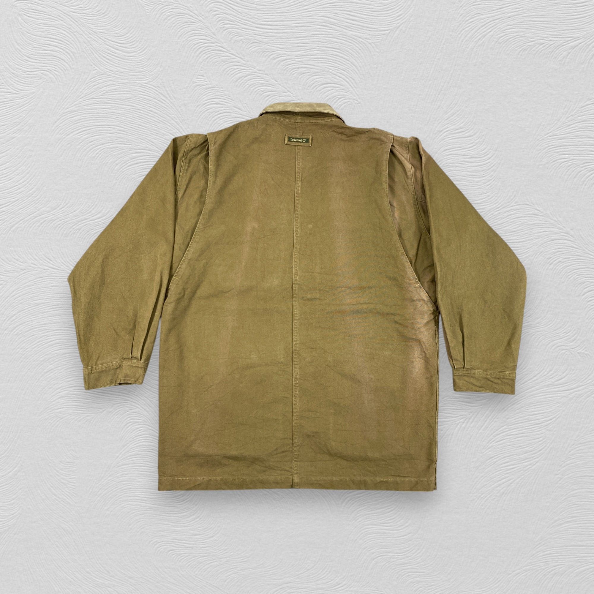 Japanese Brand Vintage Timberland Sun Faded Chore Japanese Jacket -J307 Size US XL / EU 56 / 4 - 2 Thumbnail