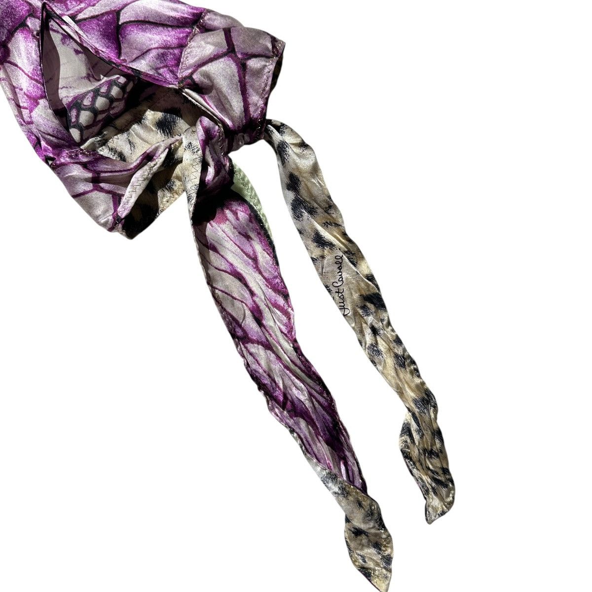 Roberto Cavalli Archive snake print Graphic silk shirt Size S / US 4 / IT 40 - 3 Thumbnail