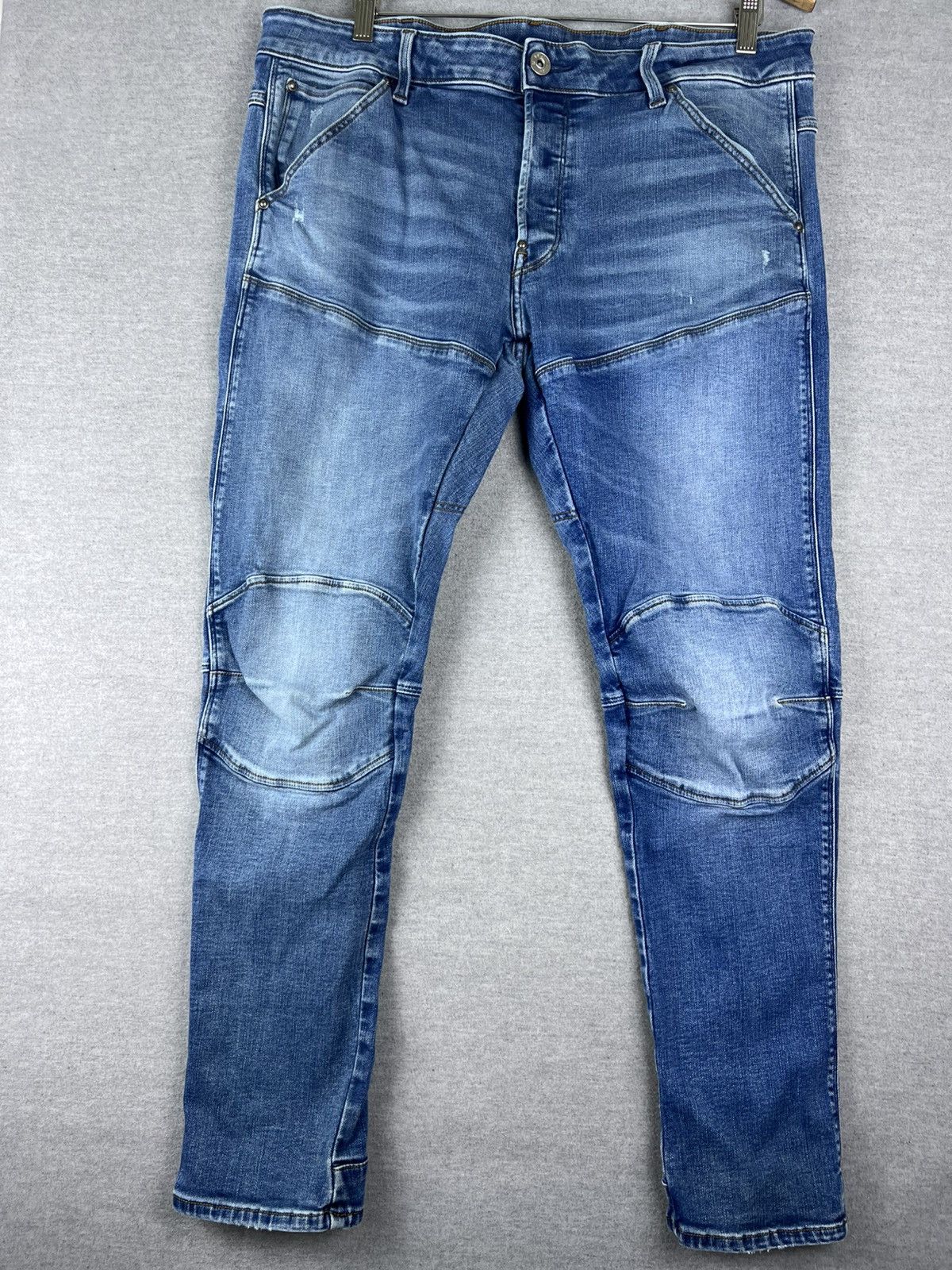 G-Star G-Star Raw 5620 3D Slim Blue Men Jeans size 36/28 Size US 36 / EU 52 - 3 Thumbnail