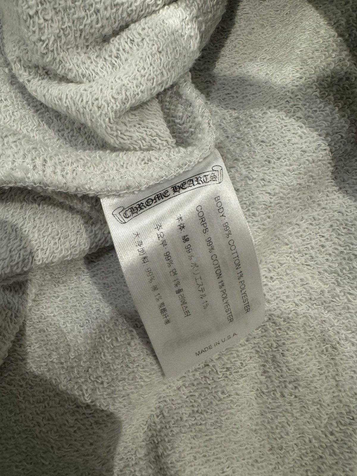 Chrome Hearts × Matty Boy CHROME HEARTS MATTY BOY BRAIN GREY HOOD Size US M / EU 48-50 / 2 - 4 Thumbnail