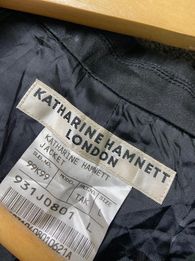 Katharine Hamnett London Katherine Hamnett London Single Breasted Blazer (184) Size US L / EU 52-54 / 3 - 3 Thumbnail