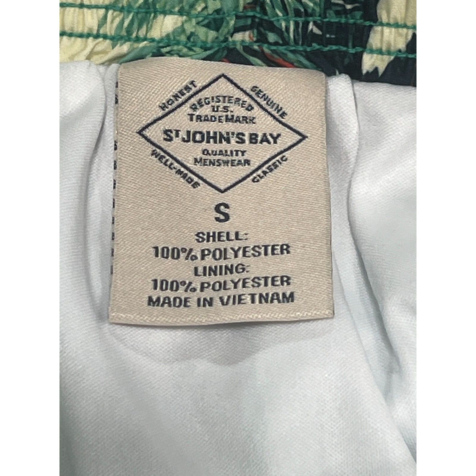 Other St. John's Bay - Men's Board Shorts - 9" Inseam - Green Hula Size ONE SIZE - 13 Thumbnail
