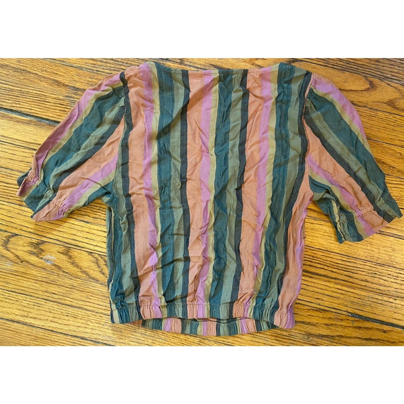 American Eagle Outfitters NWT American Eagle Midriff Top Women’s Shirt XS $35 Size XS / US 0-2 / IT 36-38 - 3 Thumbnail