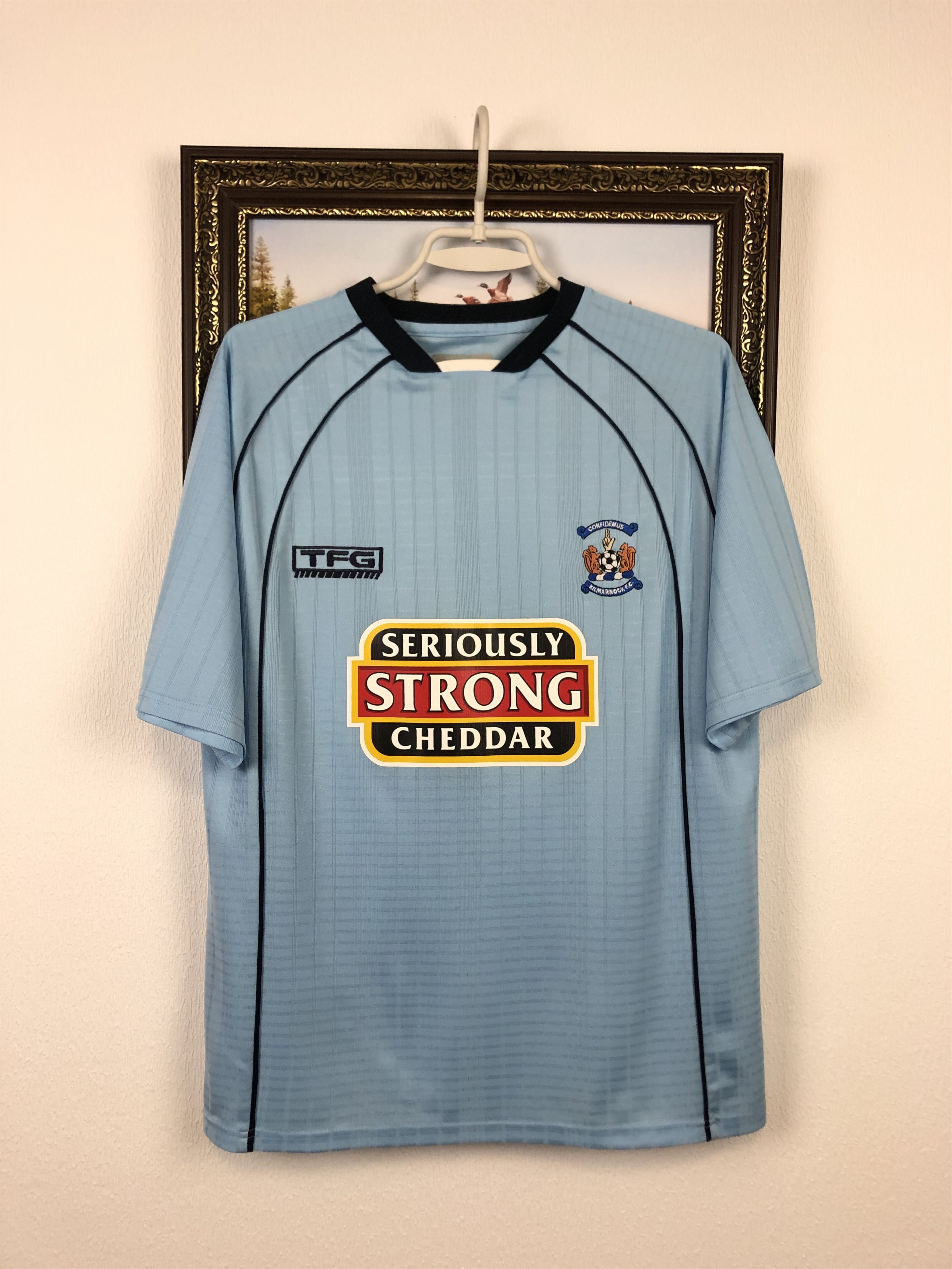 Vintage Kilmarnock football shirt 2005 Soccer # Boyd Jersey Rare Size US M / EU 48-50 / 2 - 3 Thumbnail