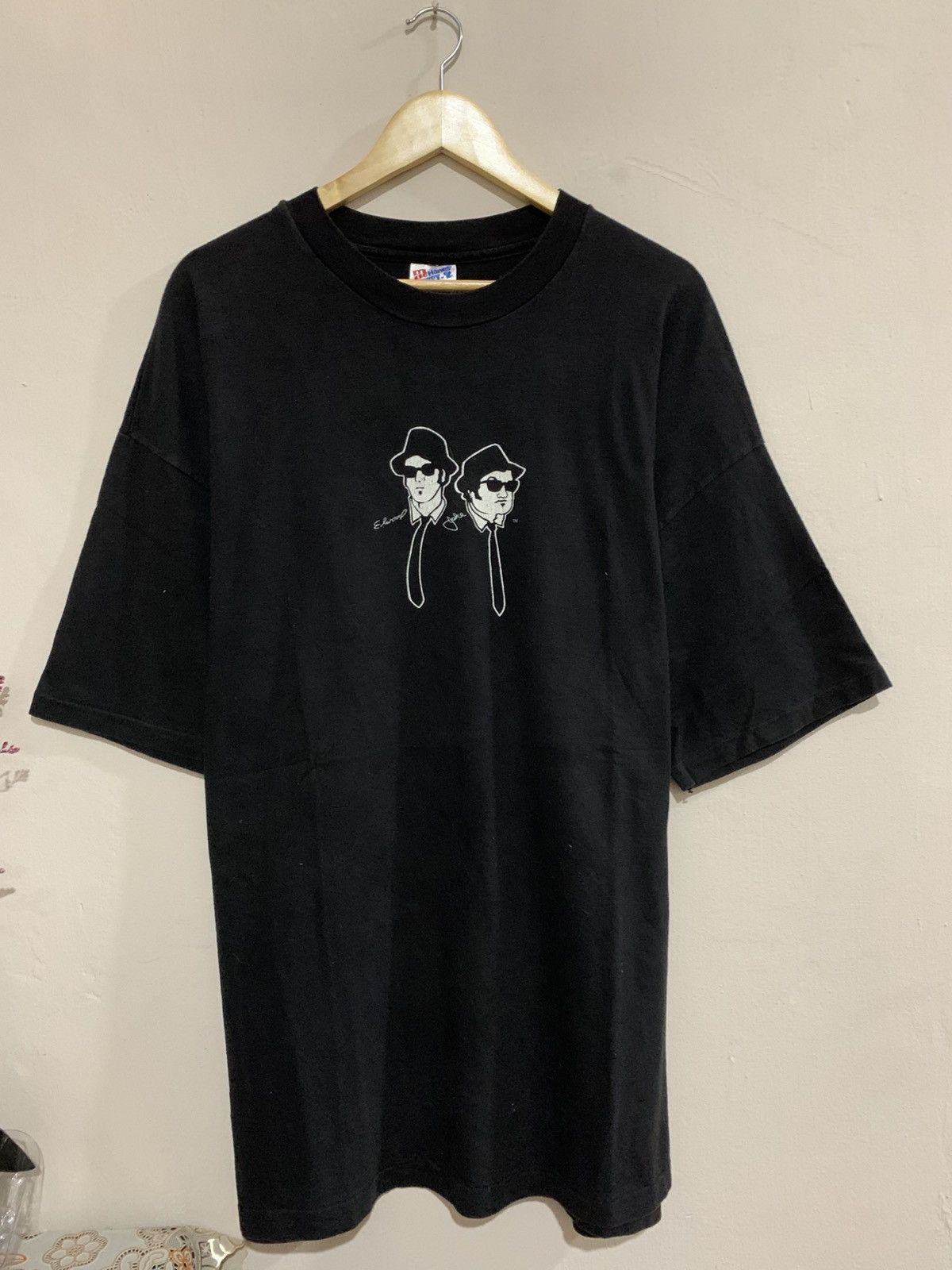 Band Tees × Vintage Vintage 90’s House Of Blues Brother Tee Shirt Movie Size US XXL / EU 58 / 5 - 1 Thumbnail