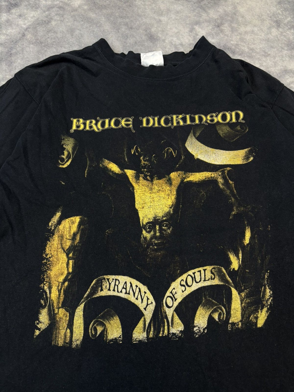 Band Tees × Vintage Iron Maiden Bruce Dickson Tyranny of Souls T shirt 90s band Size US XL / EU 56 / 4 - 2 Thumbnail