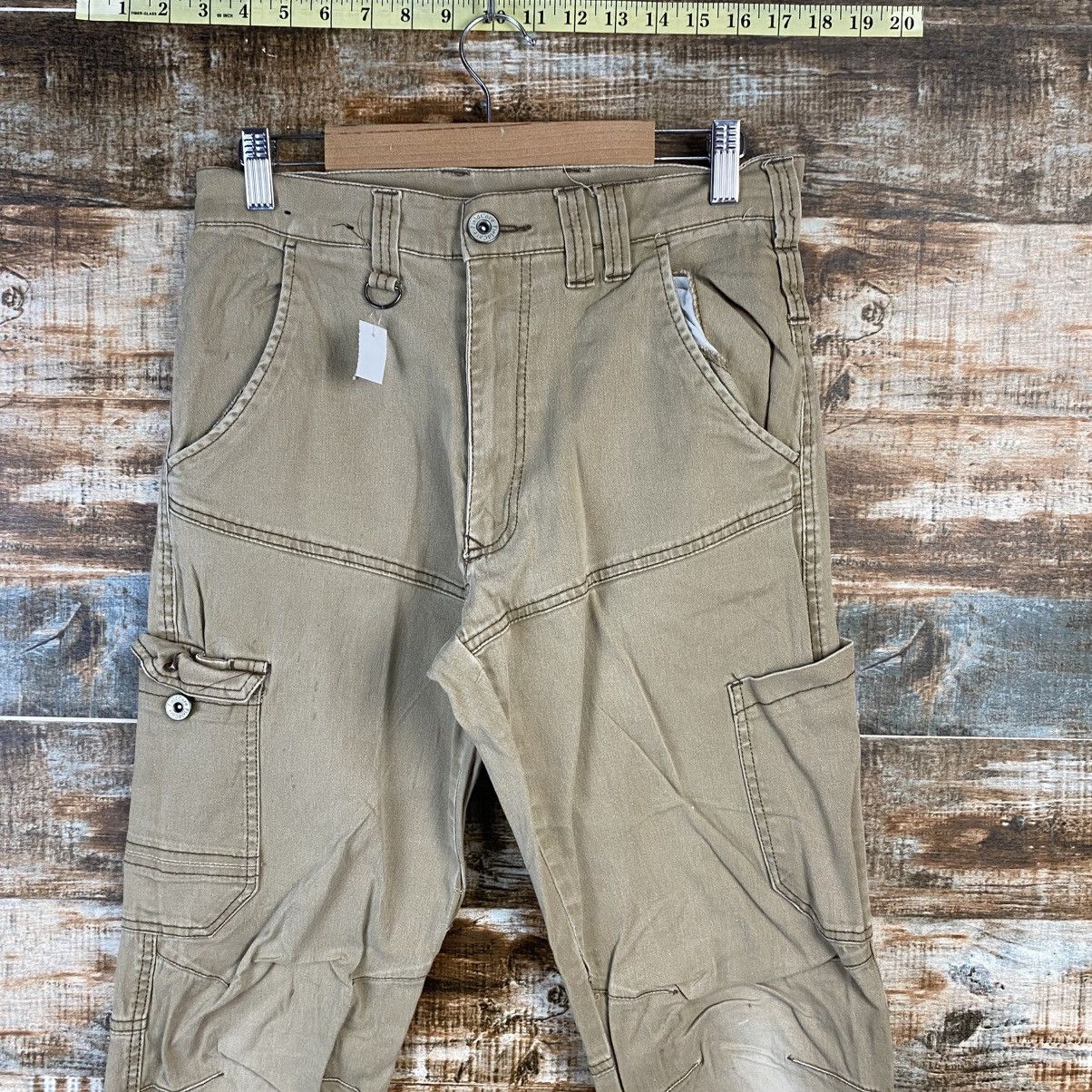 Japanese Brand DL Field Core Beige Joggers cargo Pants #C780 Size US 27 - 4 Thumbnail