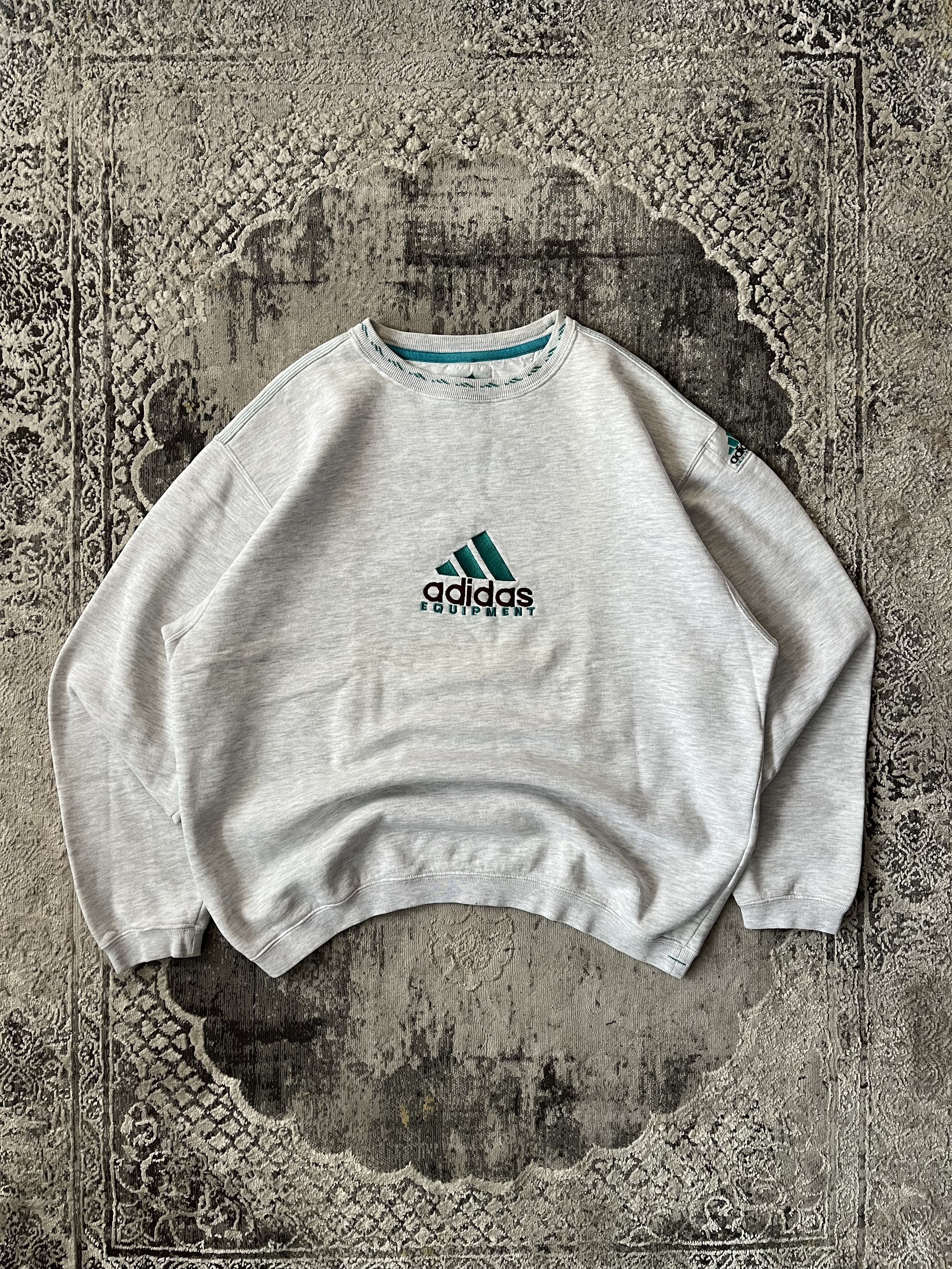 Adidas Adidas Equipment Vintage sweatshirt Size US M / EU 48-50 / 2 - 1 Thumbnail