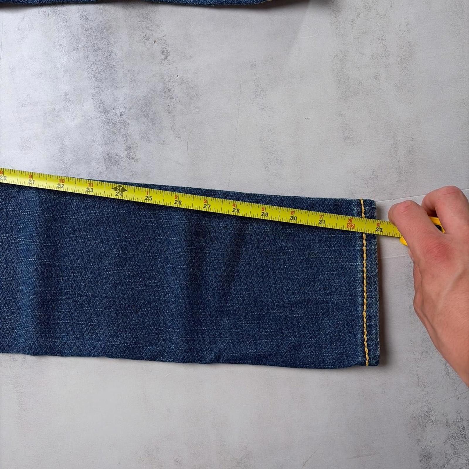 True Religion Y2K Blue True Religion Billy Super T Grunge Denim Jeans Size 42" / US 20 - 7 Thumbnail