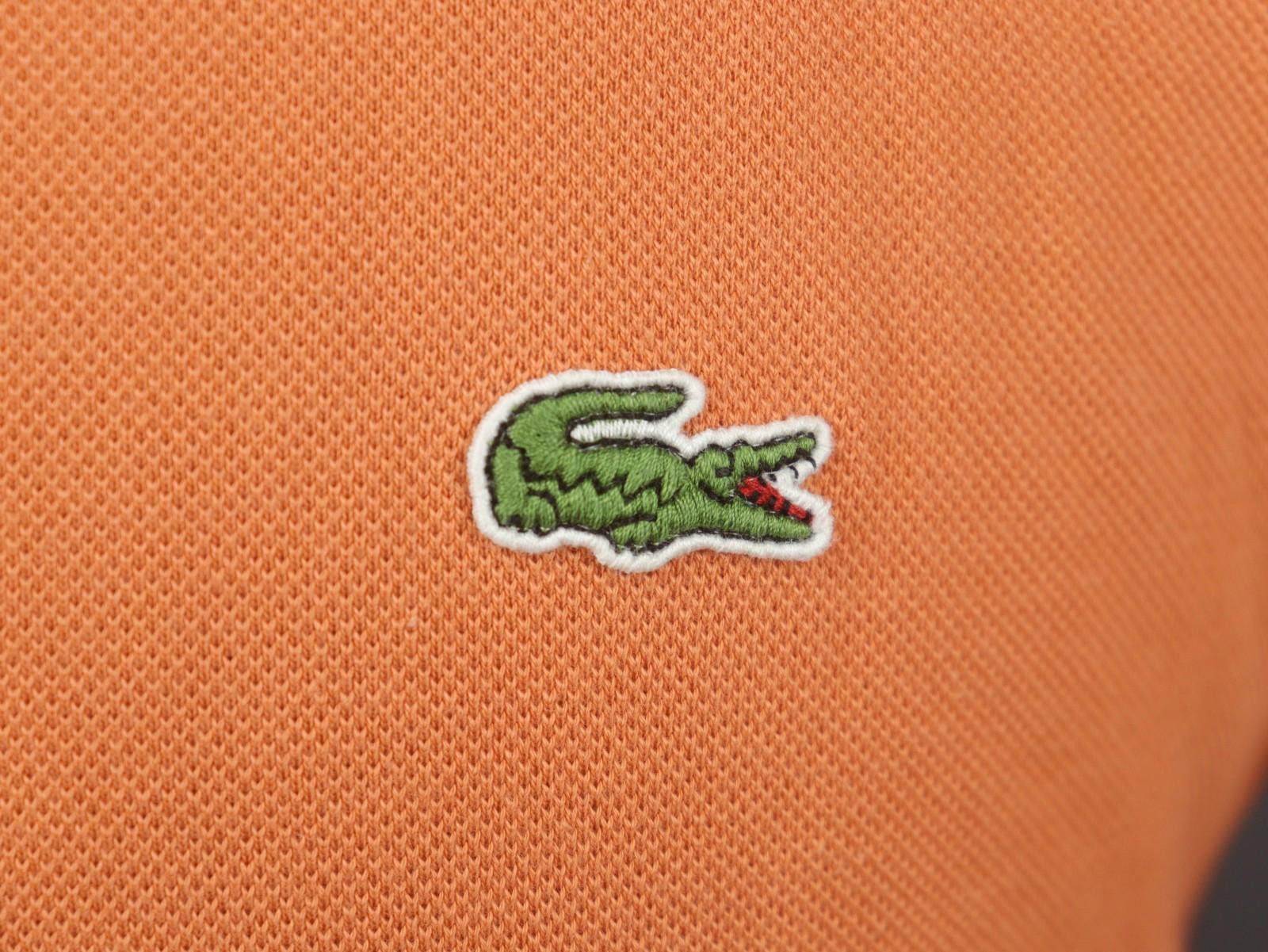 Lacoste Lacoste Orange 100% Cotton Collared Polo Shirt Size 4 Size US M / EU 48-50 / 2 - 7 Thumbnail