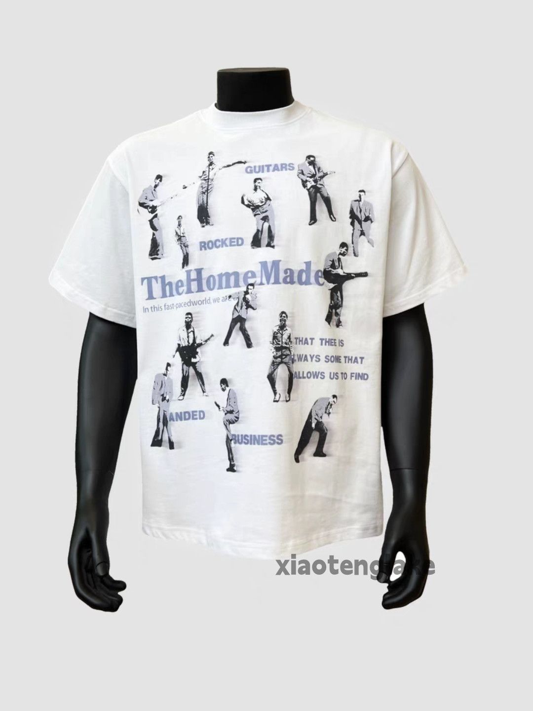 Designer Unisex cleanfit yuppie loose skate hiphop pattern t shirt Size US M / EU 48-50 / 2 - 2 Thumbnail