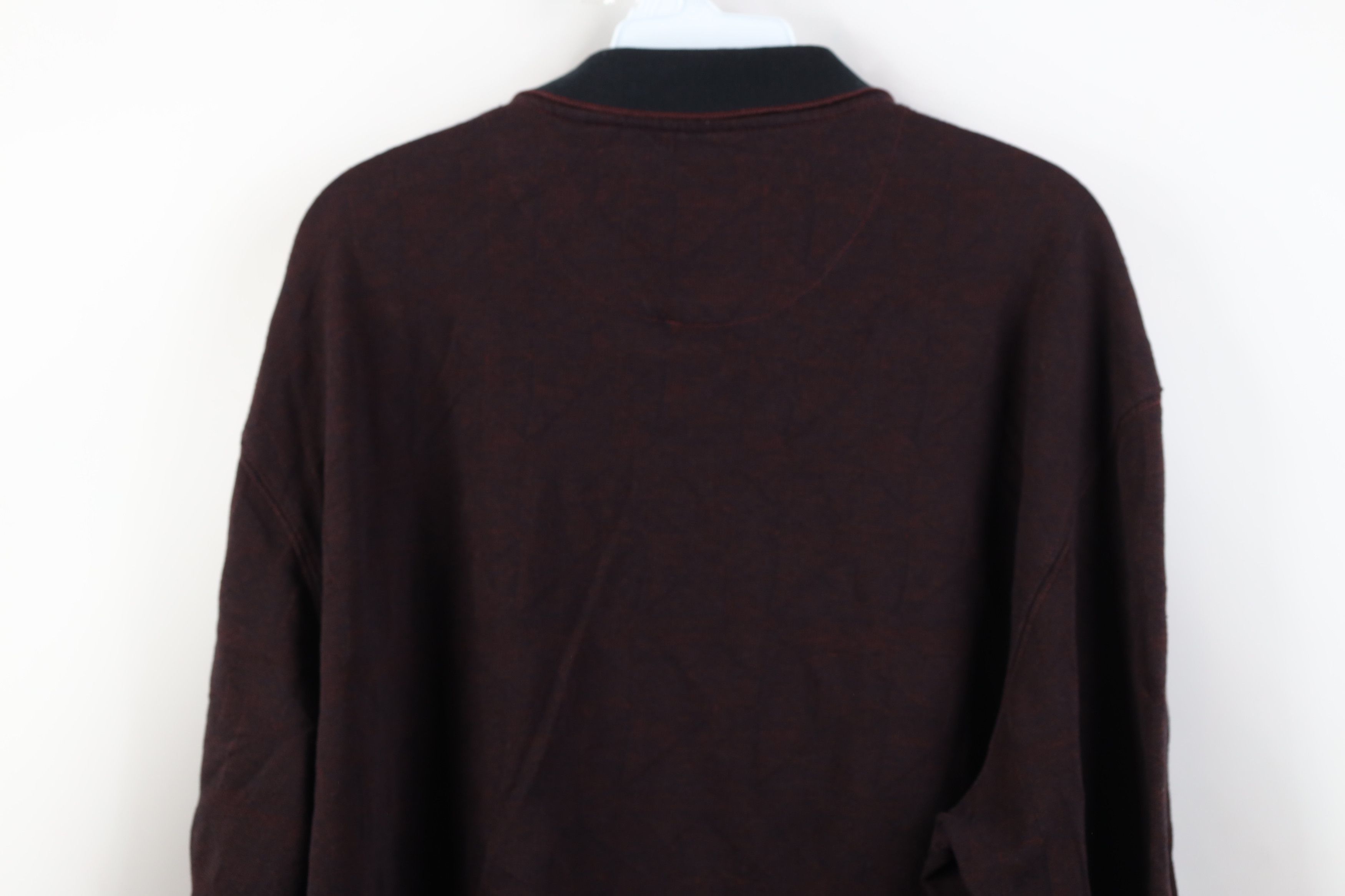 Vintage Vintage 90s Streetwear Knit Long Sleeve Rugby Polo Shirt Size US XL / EU 56 / 4 - 11 Thumbnail