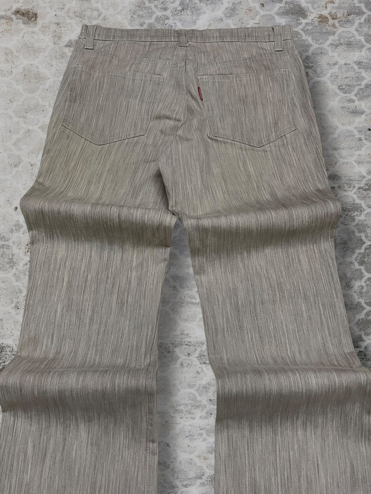Tornado Mart 1990s Authentic Designer Tornado Mart Flared Denim Size US 30 / EU 46 - 11 Thumbnail