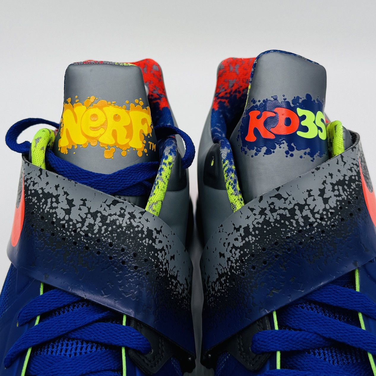 Nike Nike KD 4 NERF Multicolor Basketball Sneakers - 2024 Shoe Size US 9.5 / EU 42-43 - 2 Thumbnail