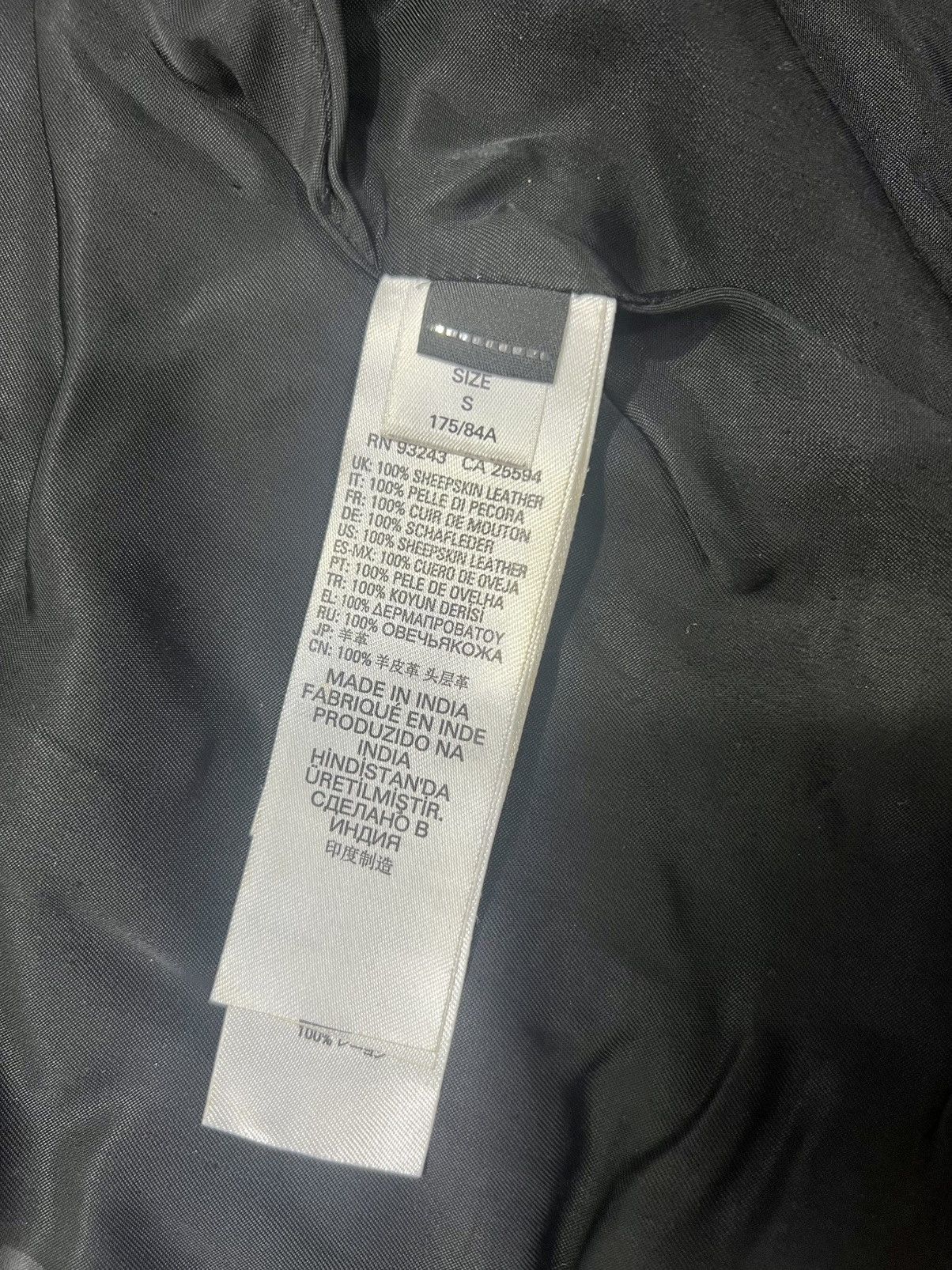 Diesel Diesel L-MARALI triple layer leather jacket for womens Size S / US 4 / IT 40 - 22 Thumbnail