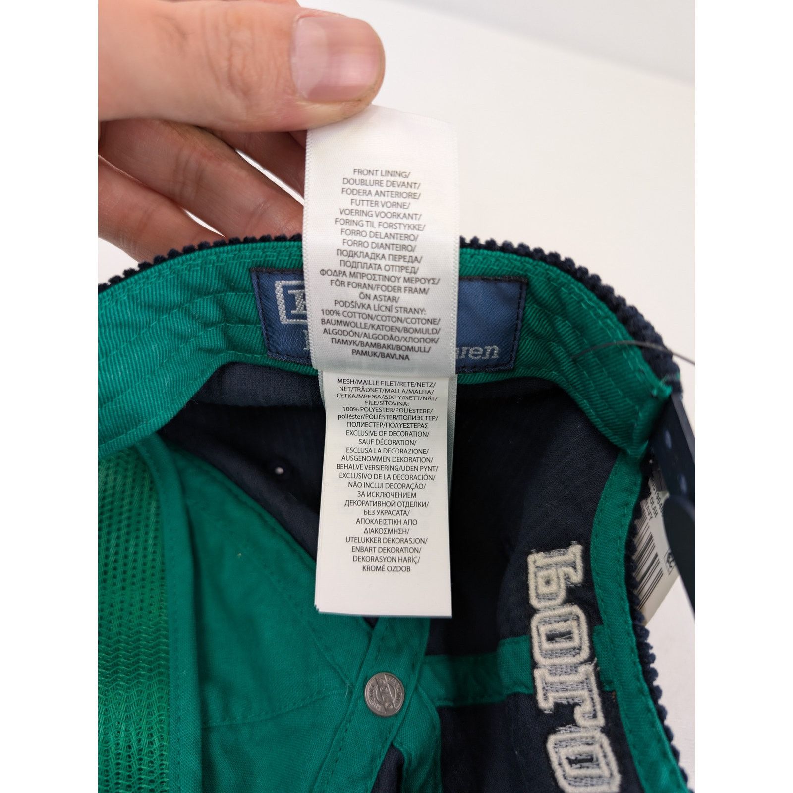 Ralph Lauren o1rshd1 CC20 Size: OS / Prince ST Cap / Hat in Blue Size ONE SIZE - 13 Thumbnail