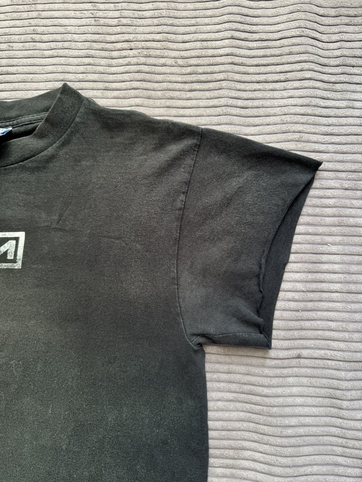 Band Tees Vintage 90s Nine Inch Nails Sin Band Tee Cropped Faded NIN Size US L / EU 52-54 / 3 - 6 Thumbnail