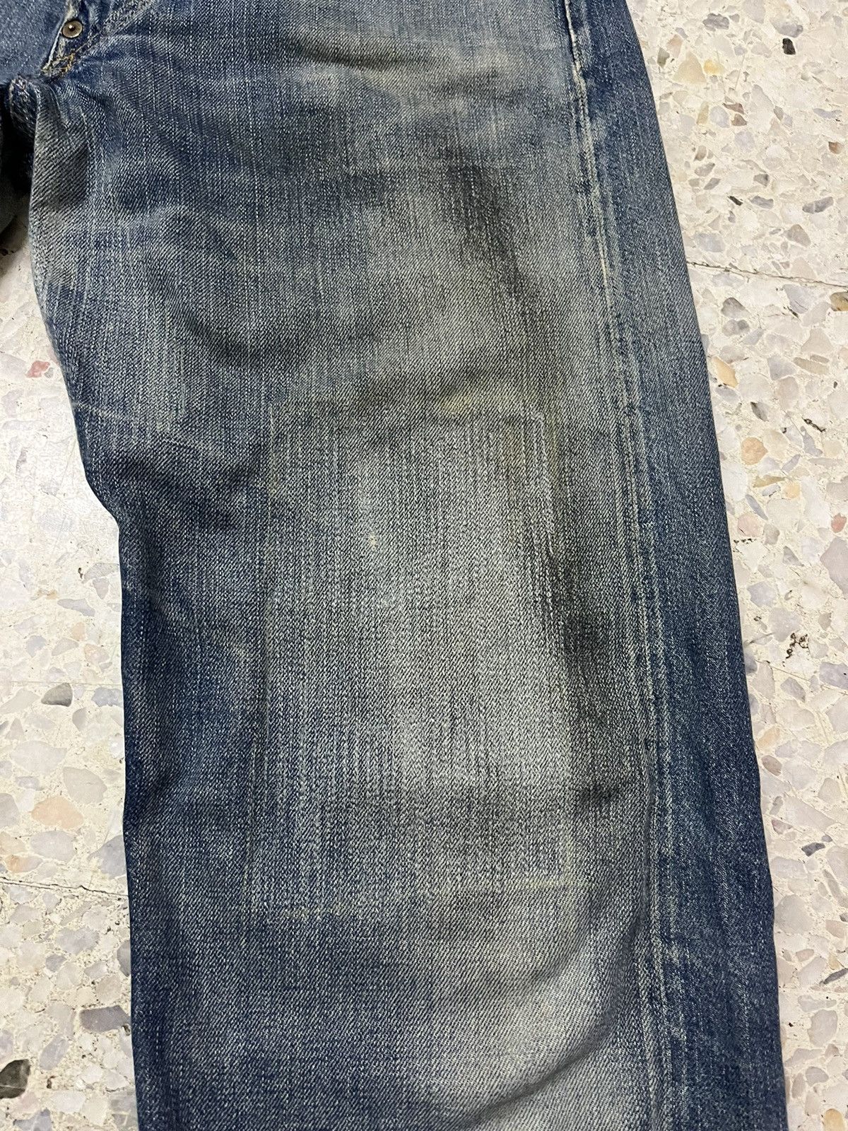 Levi's Vintage Clothing Distress Levi’s 501xx selvedge denim Size US 31 - 4 Thumbnail