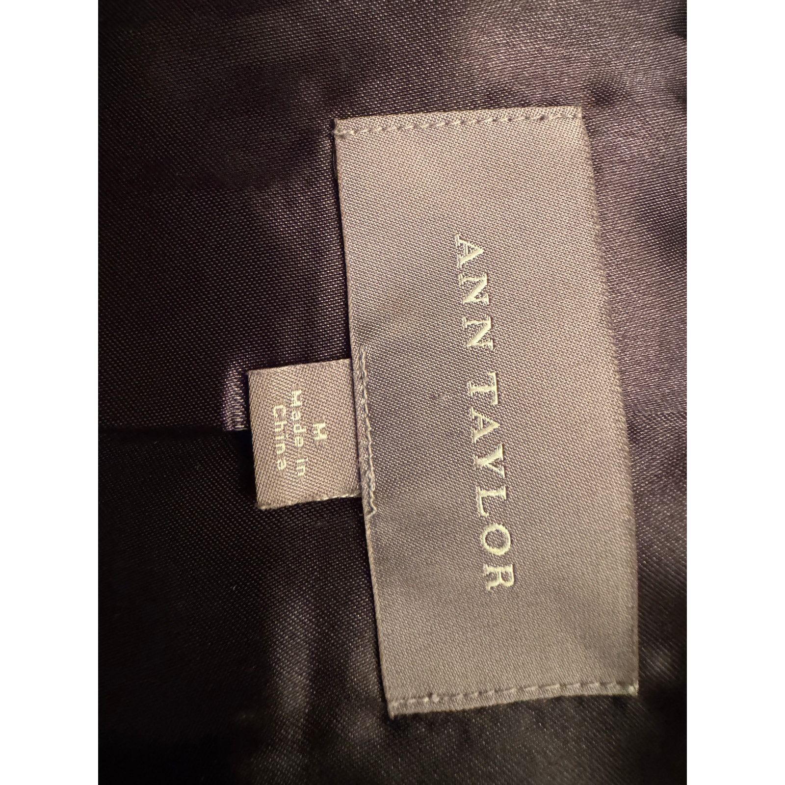Ann Taylor Ann Taylor 100% Leather Black Jacket Ladies Medium Size M / US 6-8 / IT 42-44 - 3 Thumbnail