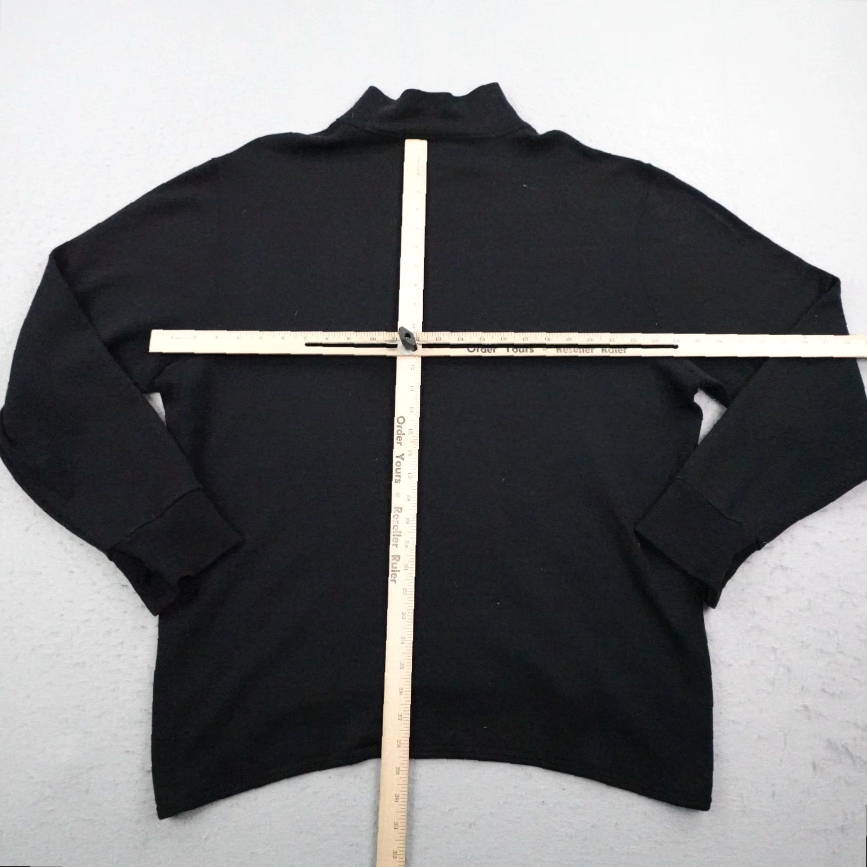 Vintage Minus 33 Jacket Mens XL Black Superfine Merino Wool Full Zip Sweater Hiking Size US XL / EU 56 / 4 - 5 Thumbnail