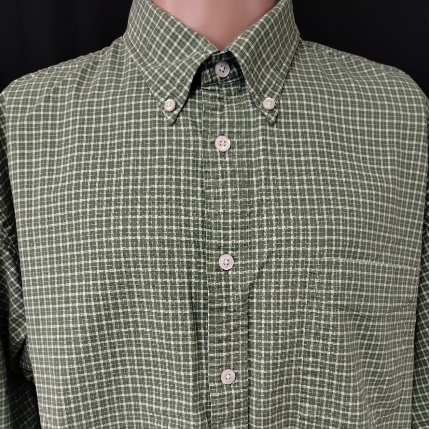 Gap Gap Men's Green Classic Oxford Shirt/Button Size L SKU 3988 Size US L / EU 52-54 / 3 - 3 Thumbnail