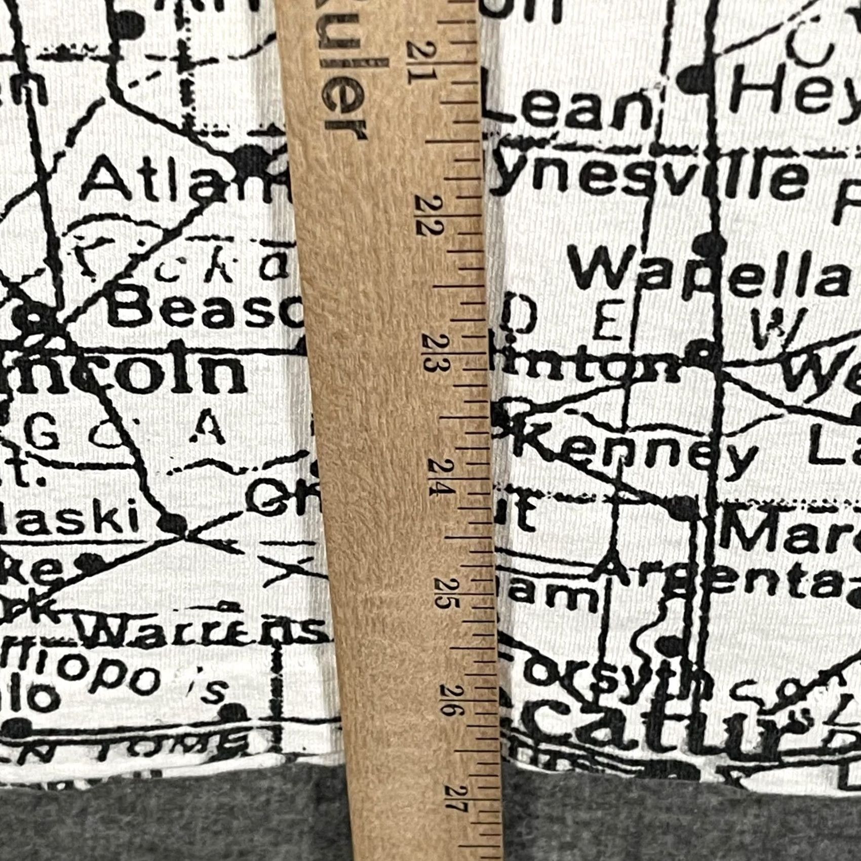 Sunray Sportswear VINTAGE Sun Sportswear Shirt Mens 2XL White Illinois Map All Over Print USA 90s Size US XXL / EU 58 / 5 - 7 Thumbnail